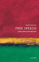 Free speech : a very short introduction /