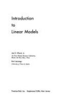 Introduction to linear models /