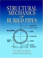 Structural mechanics of buried pipes /