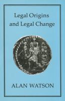 Legal origins and legal change /