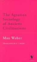 The agrarian sociology of ancient civilizations /