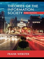 Theories of the information society /