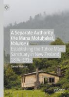 A separate authority (He Mana Motuhake) /