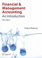 Financial and management accounting : an introduction /