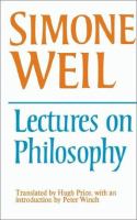 Lectures on philosophy /