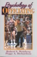 Psychology of officiating /