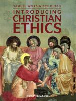 Introducing Christian ethics /