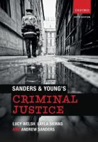 Sanders and Young's criminal justice.
