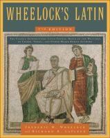 Wheelock's Latin /