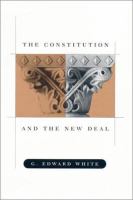 The Constitution and the New Deal /