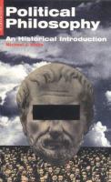 Political philosophy : an historical introduction /