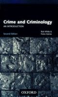 Crime and criminology : an introduction /
