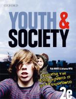 Youth & society : exploring the social dynamics of youth experience /