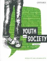 Youth and society /