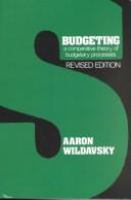 Budgeting : a comparative theory of budgetary processes /