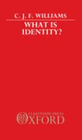 What is identity? /