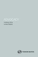 Advocacy /