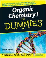 Organic Chemistry 1 for dummies /