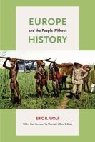 Europe and the people without history /