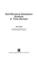 Soil-structure-interaction analysis in time domain /