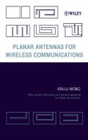 Planar antennas for wireless communications /