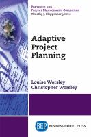 Adaptive project planning /