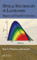 Optical spectroscopy of lanthanides : magnetic and hyperfine interactions /