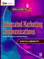 Integrated marketing communications : the holistic approach /