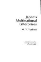 Japan's multinational enterprises /