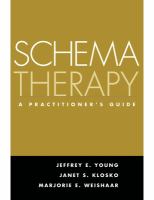 Schema therapy : a practitioner's guide /