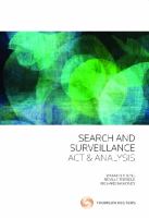 Search and Surveillance Act and analysis /