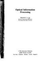 Optical information processing /