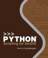 Python scripting for ArcGIS /