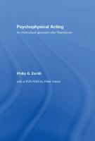 Psychophysical acting : an intercultural approach after Stanislavski /