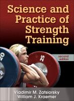 Science and practice of strength training /