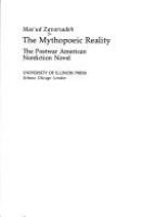 The mythopoeic reality : the postwar American nonfiction novel /