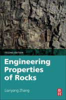 Engineering properties of rocks /