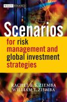 Scenarios for risk management and global investment strategies /