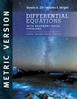 Differential equations : with boundary-value problems /