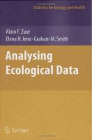 Analysing ecological data /